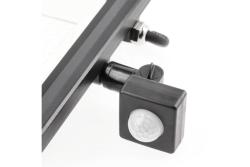 LED floodlight with motion sensor iNEXT, 50 W, 4000 lm, 6400K, AC220-240V, IP65, 120°, black