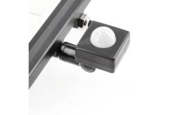 LED floodlight with motion sensor iNEXT, 50 W, 4000 lm, 6400K, AC220-240V, IP65, 120°, black