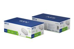 LED luminaire LUXIA, 10 W, 700 lm, 4000K, AC220-240V, IP65, 220°, oval