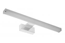 LED luminaire KATANI, 8 W, 4000K, IP44, RA >80, 640 lm, 40 cm, chrome