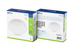LED luminaire KODO, 8 W, 720 lm, AC175-260V, 4000K, PF>0.5, Ra≥80, IP54, IK08, round, white