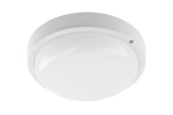 LED luminaire KODO-OK, 12 W, 1080 lm, AC175-260V, PF>0.5, Ra≥80, IP54, IK08, 4000K, round, white