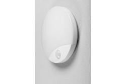 LED luminaire LOGOS with motion sensor, 16 W, 1200 lm, AC220-240V, IP44, 360°