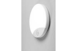 LED luminaire LOGOS with motion sensor, 16 W, 1200 lm, AC220-240V, IP44, 360°