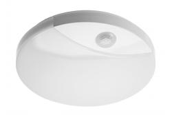 LED luminaire LOGOS with motion sensor, 16 W, 1200 lm, AC220-240V, IP44, 360°
