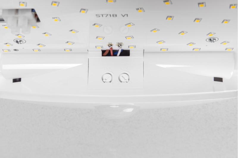 LED-armatuur LOGOS met bewegingssensor, 16 W, 1200 lm, AC 220-240 V, IP44, 360°