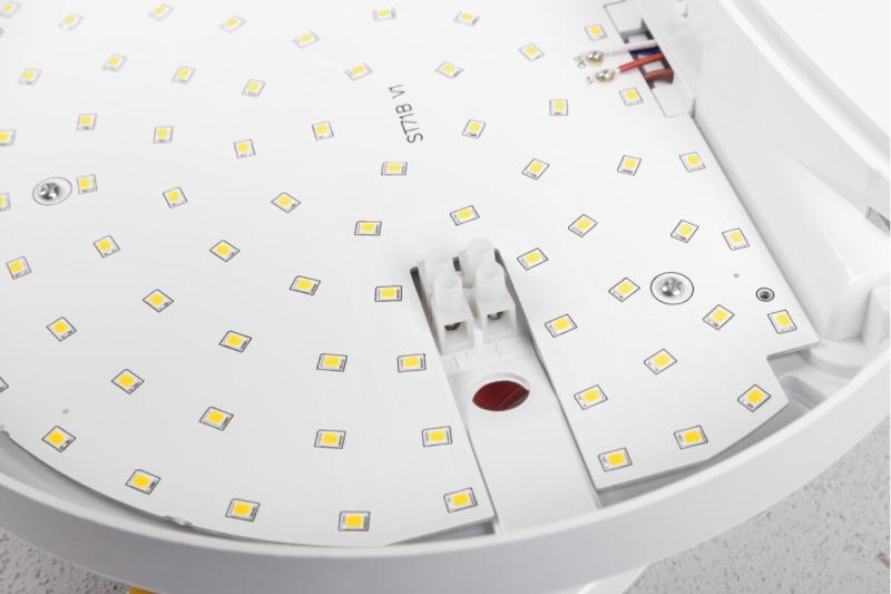 LED-armatuur LOGOS met bewegingssensor, 16 W, 1200 lm, AC 220-240 V, IP44, 360°