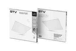 LED panel MASTER, 40 W, 4200 lm, 4000K, AC220-240V, PF>0.9, RA>80, 60x60cm, IP54