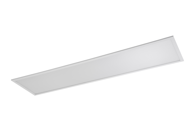 MODULAIRE LED-armatuur, 40 W, 4200 lm, 4000 K, 220-240 V wisselstroom, IP54, 120 x 30 cm, achterplaat, UGR < 19