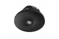 Emergency LED luminaire OGLA, 3 W, 200 lm, 6400K, AC220-240V, IP20, 3 hours, single-mode, TEST button, black