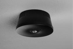 Emergency LED luminaire OGLA, 3 W, 200 lm, 6400K, AC220-240V, IP20, 3 hours, single-mode, TEST button, black