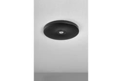 Emergency LED luminaire OGLA, 3 W, 200 lm, 6400K, AC220-240V, IP20, 3 hours, single-mode, TEST button, black
