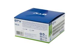 Emergency LED luminaire OGLA, 3 W, 200 lm, 6400K, AC220-240V, IP20, 3 hours, single-mode, TEST button, black