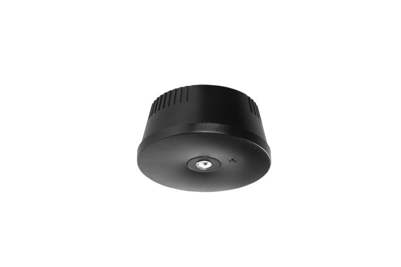 LED-noodverlichting OGLA, 3 W, 200 lm, 6400 K, AC 220-240 V, IP20, 3 uur, enkelvoudige modus, TEST-knop, zwart