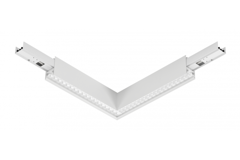 LED-lijnarmatuur OMEGA LINE-L, 30 W, 2700 lm, 4000 K, UGR < 19, IP20, 60°, IP20, 120 cm, wit