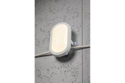 LED luminaire OVALIO, 5 W, 500 lm, IP65, AC175-265V, PF>0.5, RA>80, IP54, white