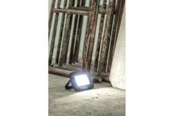 LED floodlight with rechargeable battery ONYX, 10 W, 800 lm, 6400K, USB 5V/1A, RA>80, IP54, 120°, blue