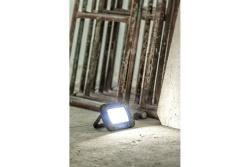 LED floodlight with rechargeable battery ONYX, 20 W, 1600 lm, 6400K, USB 5V/1A, RA>80, IP54, 120°, blue