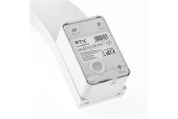 LED facade luminaire PARIS with motion sensor, 10 W, 900 lm, 4000K, IP54, white