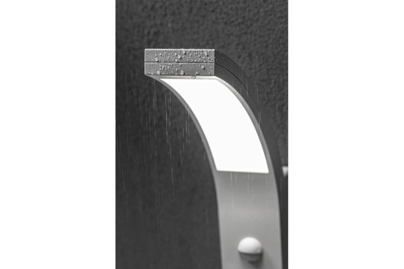 LED-gevelarmatuur PARIS met bewegingssensor, 10 W, 900 lm, 4000 K, IP54, wit