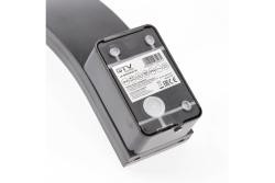LED facade luminaire PARIS with motion sensor, 10 W, 900 lm, 4000K, IP54, gray