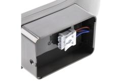 LED facade luminaire PARIS with motion sensor, 10 W, 900 lm, 4000K, IP54, gray