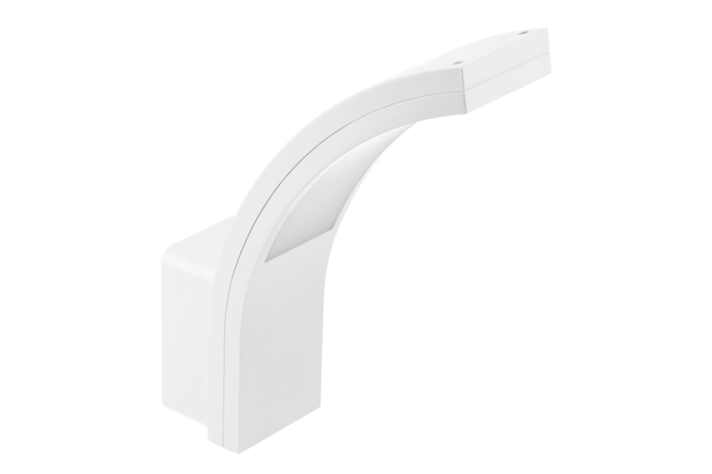 LED-gevelarmatuur PARIS, 10 W, 900 lm, 4000 K, IP54, wit