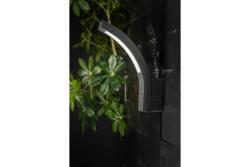 LED facade luminaire PARIS, 10 W, 900 lm, 4000K, IP54, gray