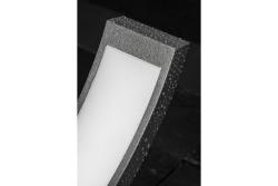 LED facade luminaire PARIS, 10 W, 900 lm, 4000K, IP54, gray