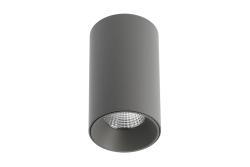 LED ceiling luminaire PRIME, 10 W, 1000 lm, 4000K, IP20, 36°, gray