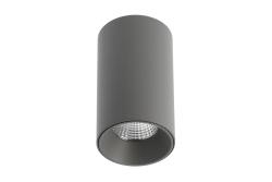 LED ceiling luminaire PRIME, 10 W, 1000 lm, 4000K, IP20, 36°, gray