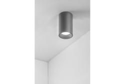 LED ceiling luminaire PRIME, 10 W, 1000 lm, 4000K, IP20, 36°, gray