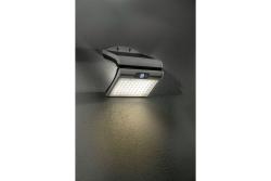LED facade luminaire on solar battery RAMOS, motion/twilight sensor, 300 lm, 3.7V, 1800 mAh, IP44, 6400K, white