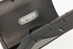 LED facade luminaire on solar battery RAMOS, motion/twilight sensor, 300 lm, 3.7V, 1800 mAh, IP44, 6400K, white