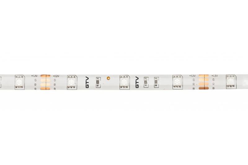 LED-strip RGB 5050, DC12V, 150LED/5m, 7.2 W/m, IP65, rol 5 m