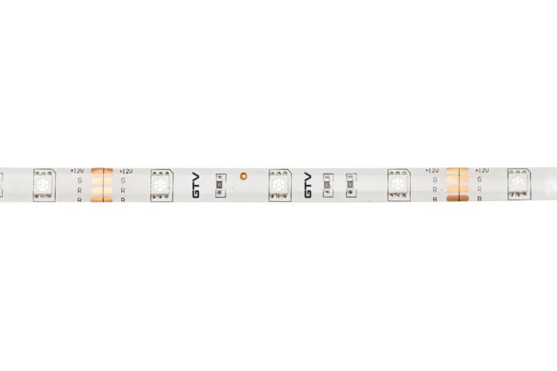 LED-strip RGB 5050, DC12V, 150LED/5m, 7.2 W/m, IP65, rol 5 m