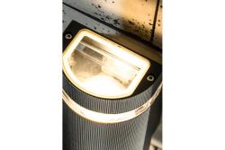 Facade luminaire bidirectional SILVA, 2*GU10, max. 2*50 W, IP54, black