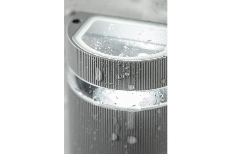 Gevelverlichting bidirectionele SILVA, 2*GU10, max. 2*50 W, IP54, grijs