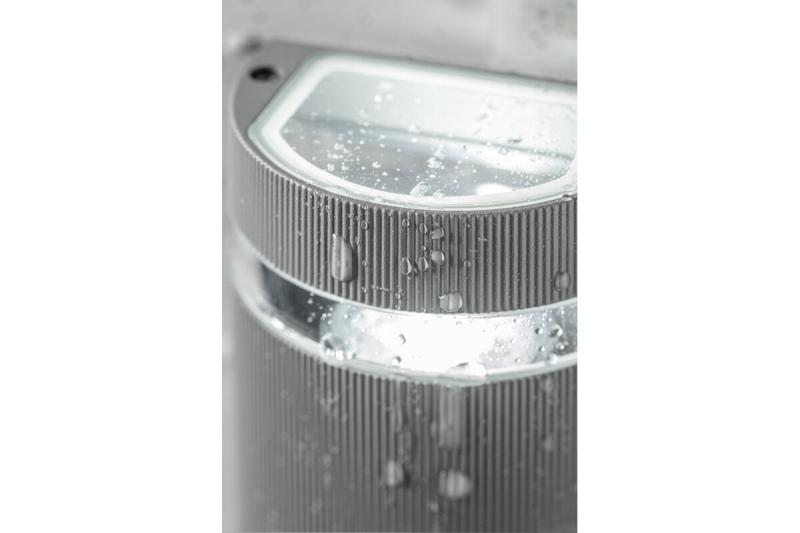 Gevelverlichting bidirectionele SILVA, 2*GU10, max. 2*50 W, IP54, grijs
