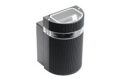 Facade luminaire unidirectional SILVA, GU10, max. 50 W, IP54, black