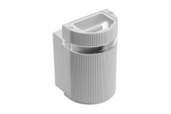 Facade luminaire unidirectional SILVA, GU10, max. 50 W, IP54, gray