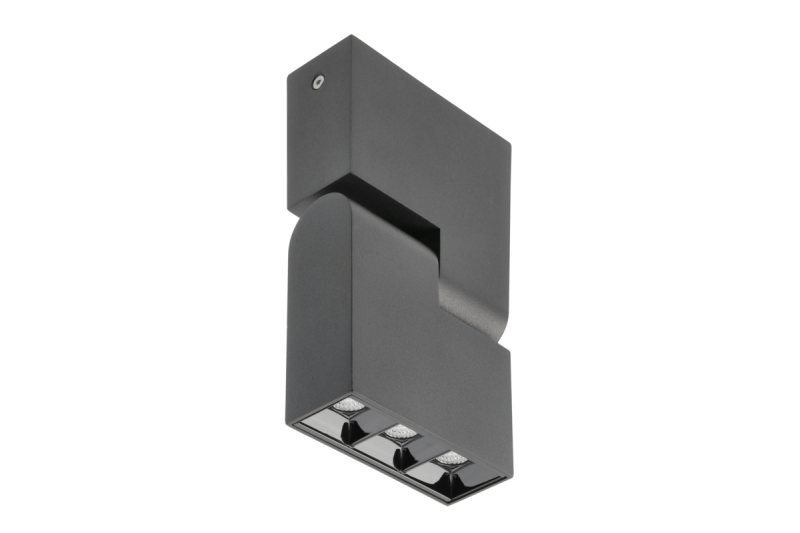 LED armatuur SIERRA, 8 W, 720 lm, 4000K, IP20, zwart
