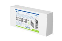 LED luminaire SIERRA, 18 W, 1620 lm, 4000K, IP20, black