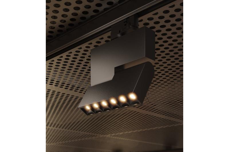 LED-armatuur SIERRA, 18 W, 1620 lm, 4000K, IP20, zwart