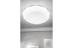 LED luminaire STARS BIS, 48 W, 3840 lm, 4000K, AC180-250V, PF>0.9, IP54, Ø480 mm