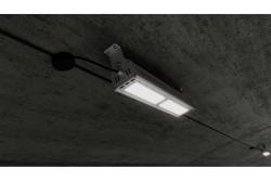LED luminaire TEKSAS, 100 W, 12000 lm, 4000K, AC100-240V, IP65, 60°x90°, gray