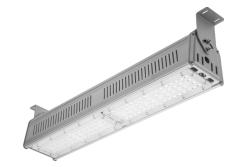 LED luminaire TEKSAS, 100 W, 12000 lm, 4000K, AC100-240V, IP65, 60°x90°, gray
