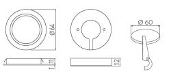 Decor Cucina Keuken LED Armatuur inbouw of opbouw warm witte verlichting 1208963224
