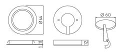 Decor Vasco Keuken LED-armatuur Neutrale Verlichting 1208963225