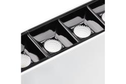 LED linear luminaire VILANA 42 W (30 W+12 W), 3780 lm, 4000K, UGR<19, IP20, 48/120°, 120 cm, white